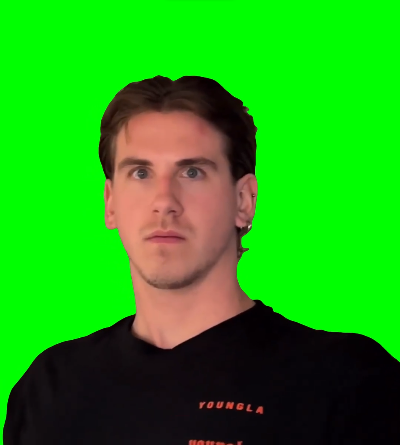 Ominous stare guy - patrickbuffman (Green Screen)