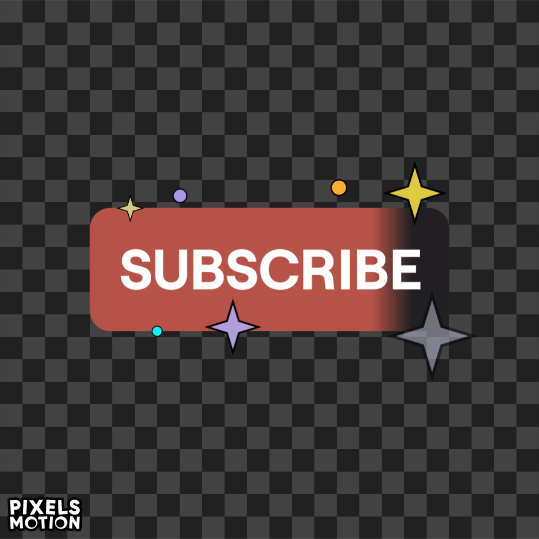 Animated YouTube Like and Subscribe Button Overlay v2