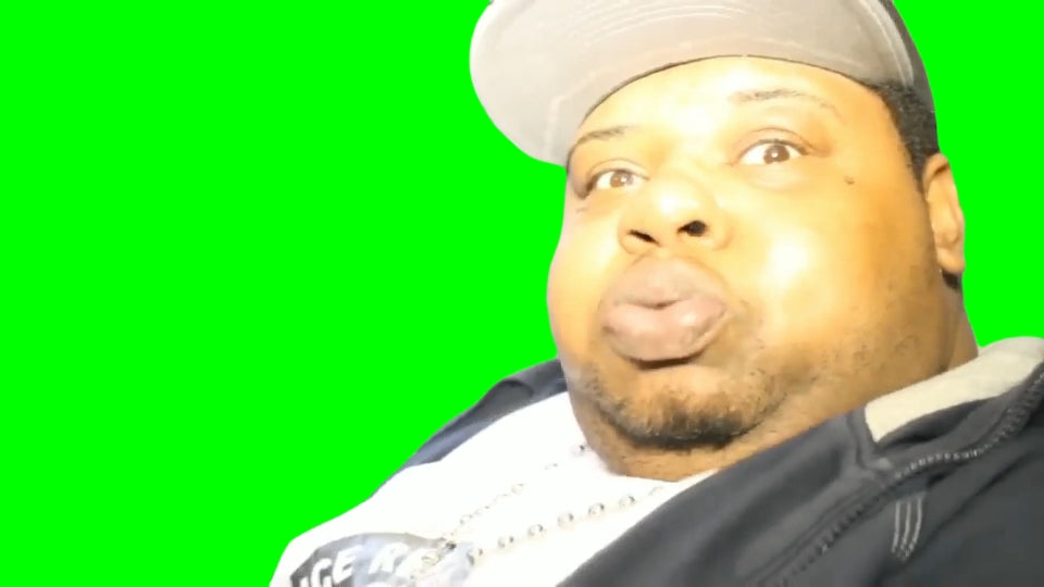 Big Narstie Laughing Wheezing (Green Screen)