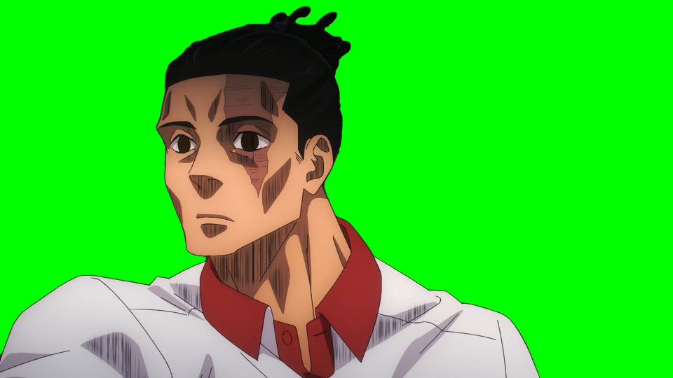 Jujutsu Kaisen Aoi Todo Reaction Change (Green Screen)