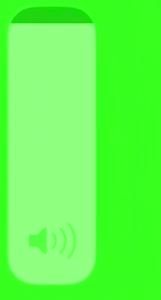 Iphone Volume Increase And Decrease (Green Screen)