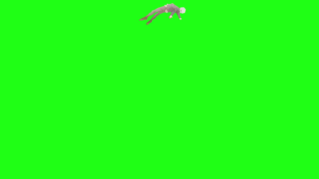 Jujutsu Kaisen Gojo Floating meme (Green Screen)