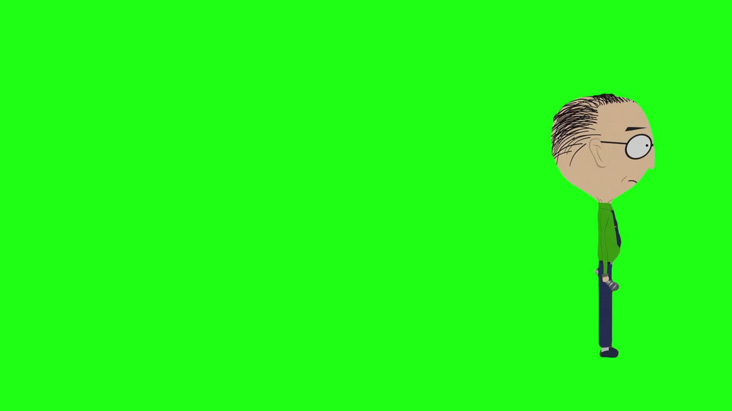 South Park Asians Dancing meme (Green Screen)