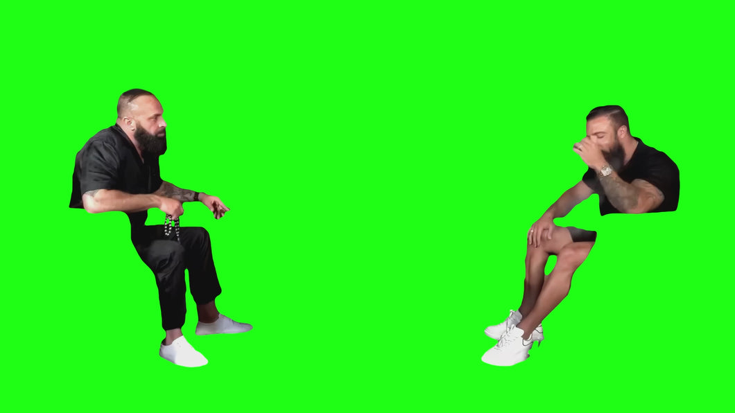 Ali, You're a Nice Guy meme (Green Screen)