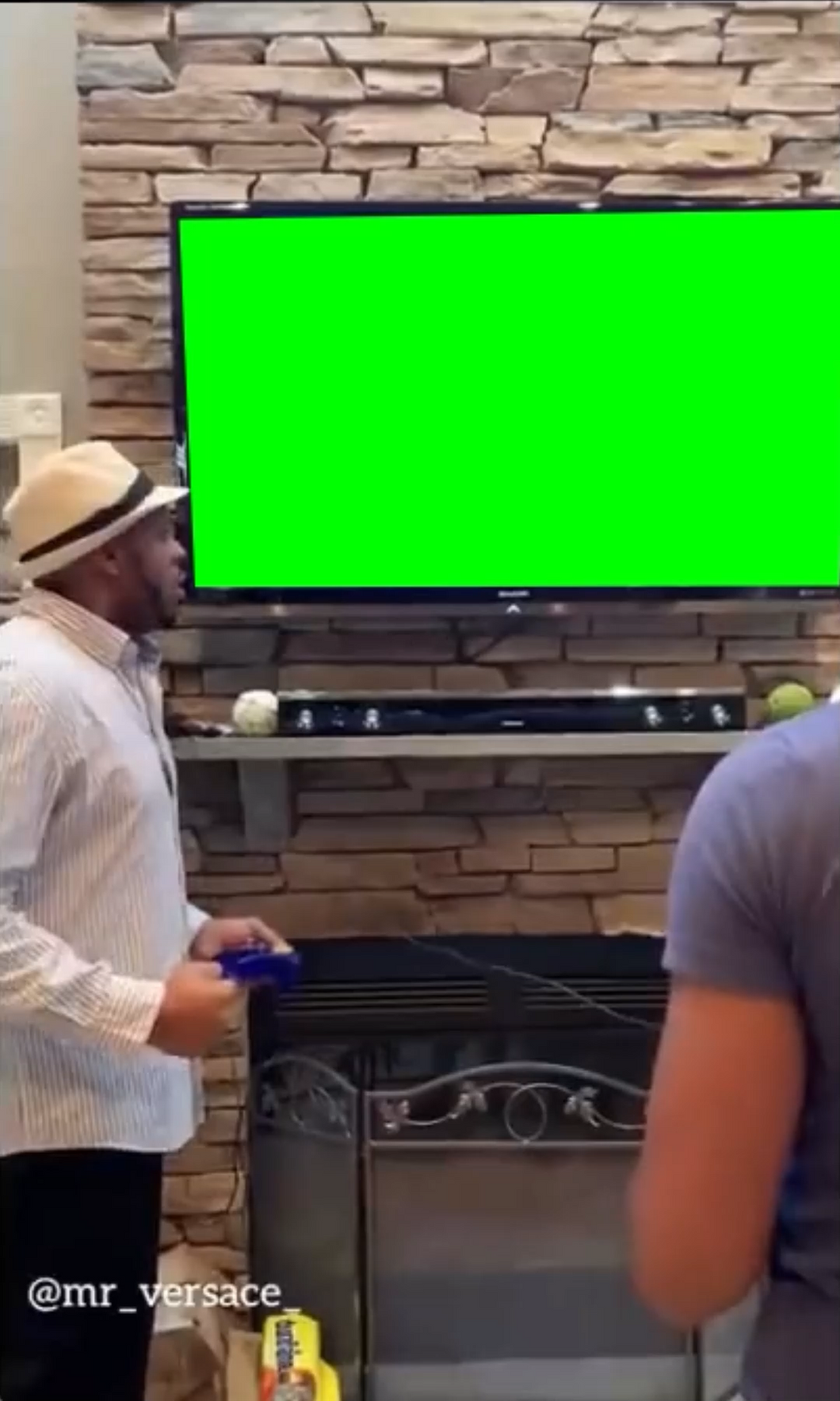Father's Nintendo James Bond 007 Reaction (Green Screen)