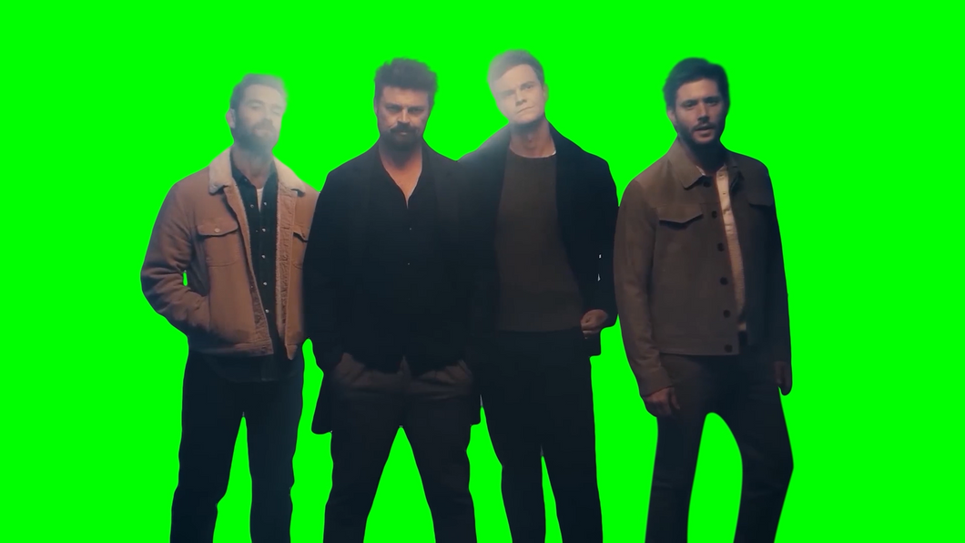 The Boys Cast Walking in Slow Motion meme (Green Screen)