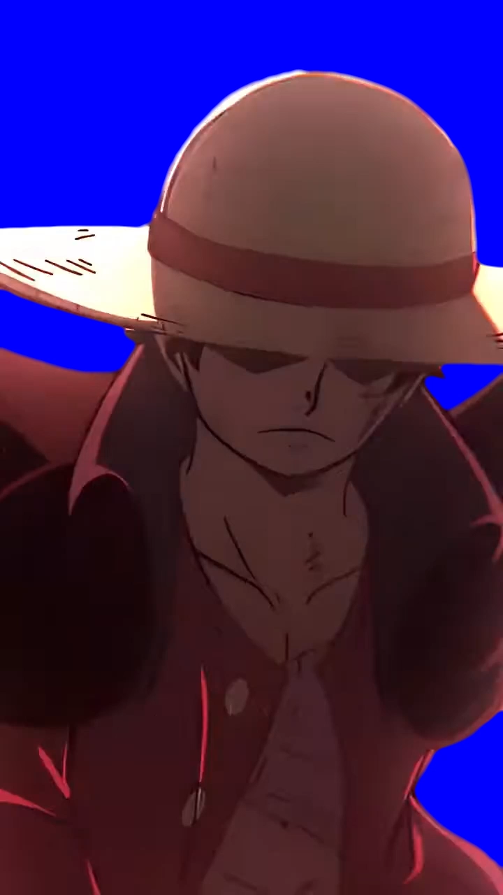 Monkey D Luffy Edit (Blue Screen) (Green Screen)