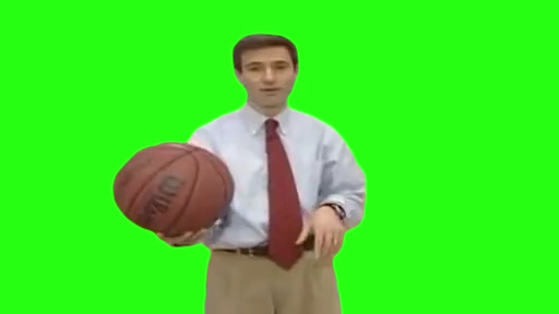 Half Court Shot Reporter (Green Screen)