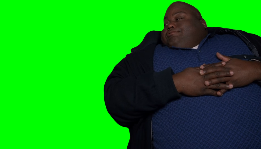 Breaking Bad - Huell laying on money pile (Green Screen)