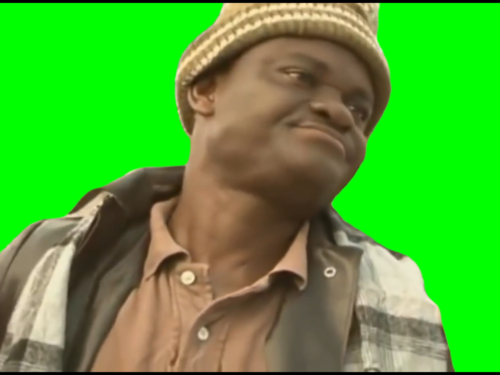 GET OUTTA HERE MAN (Green Screen)