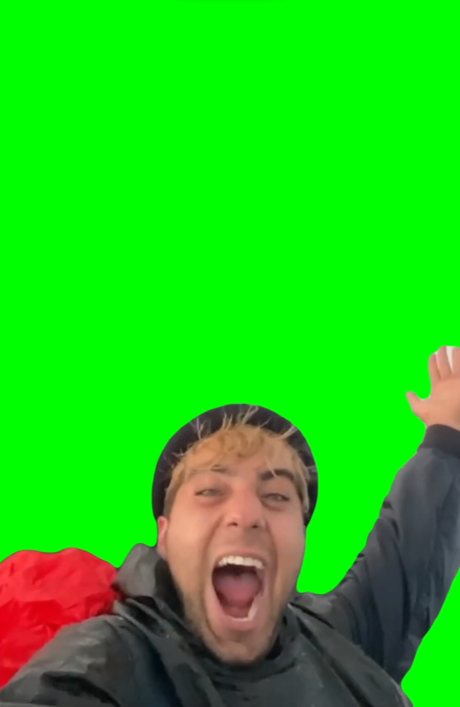 Lightning Selfie (Green Screen)