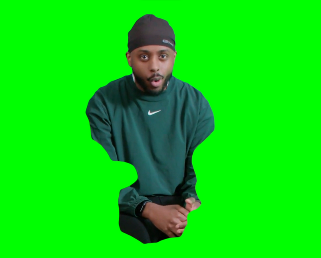 Sharky Growl Reaction - Beta Squad (Green Screen)