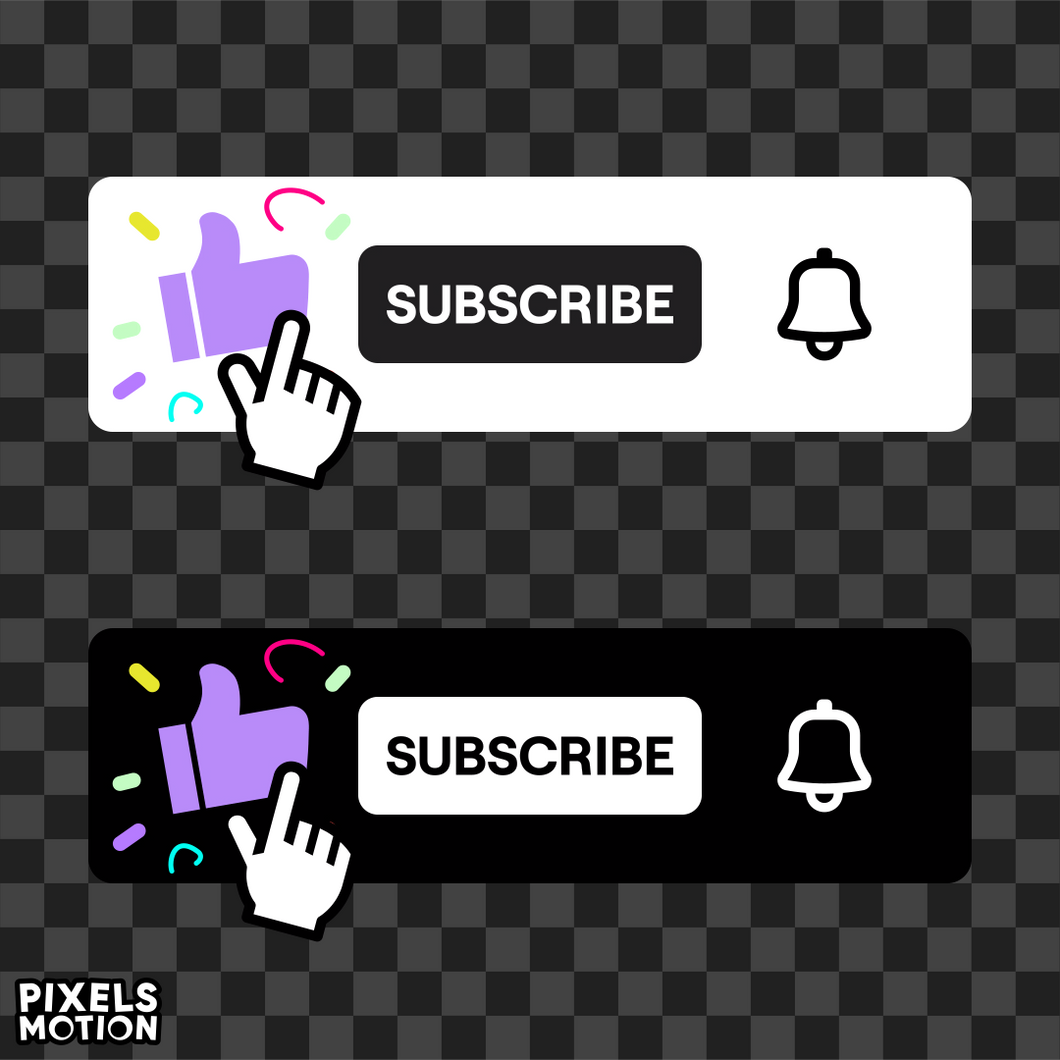 YouTube Animated Overlay with integrated special effects (English + Spanish)