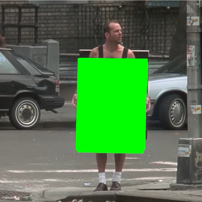 Dial 911 somebody is about to get killed - Die Hard with a Vengeance (Green Screen)