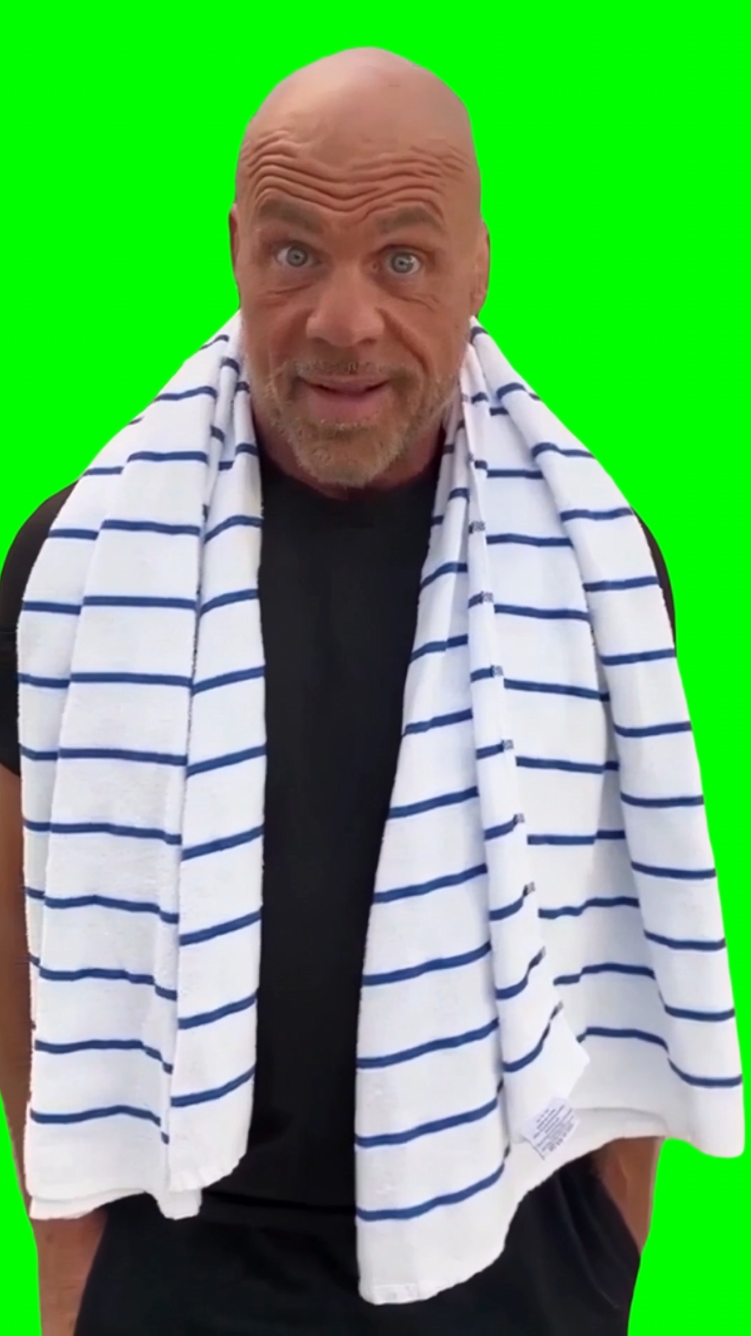 Kurt Angle Stare Part 2 (Green Screen)
