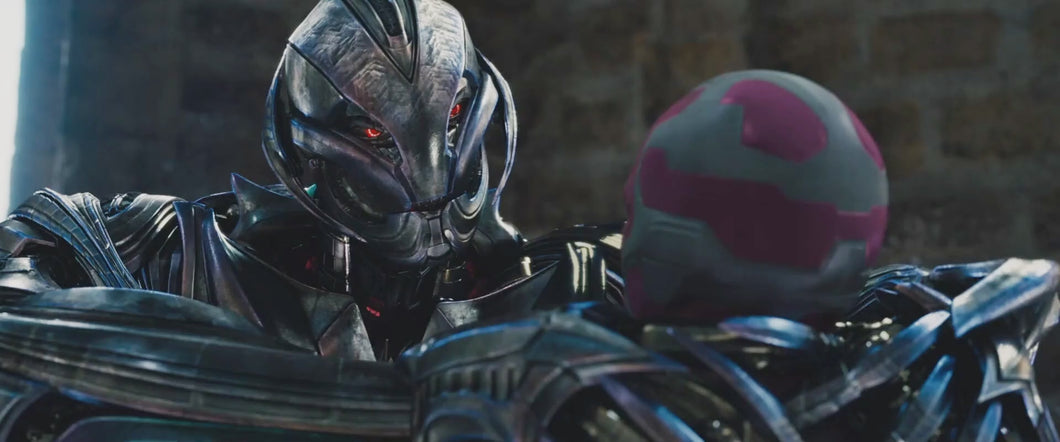 Vision Hacks Ultron’s Mind - Avengers Age of Ultron (Green Screen)