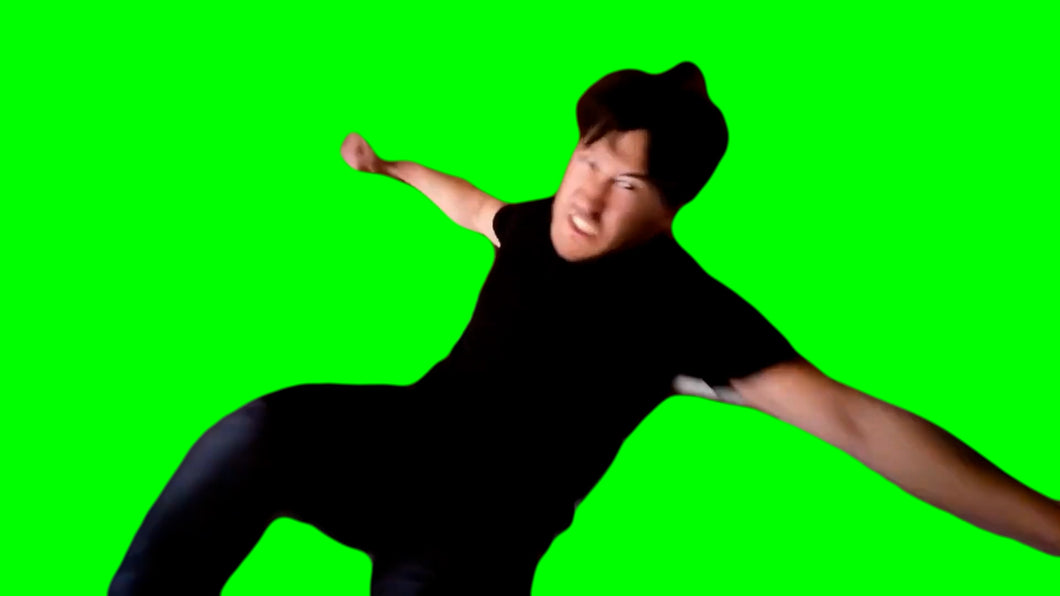 Markiplier Punch Meme (Green Screen)