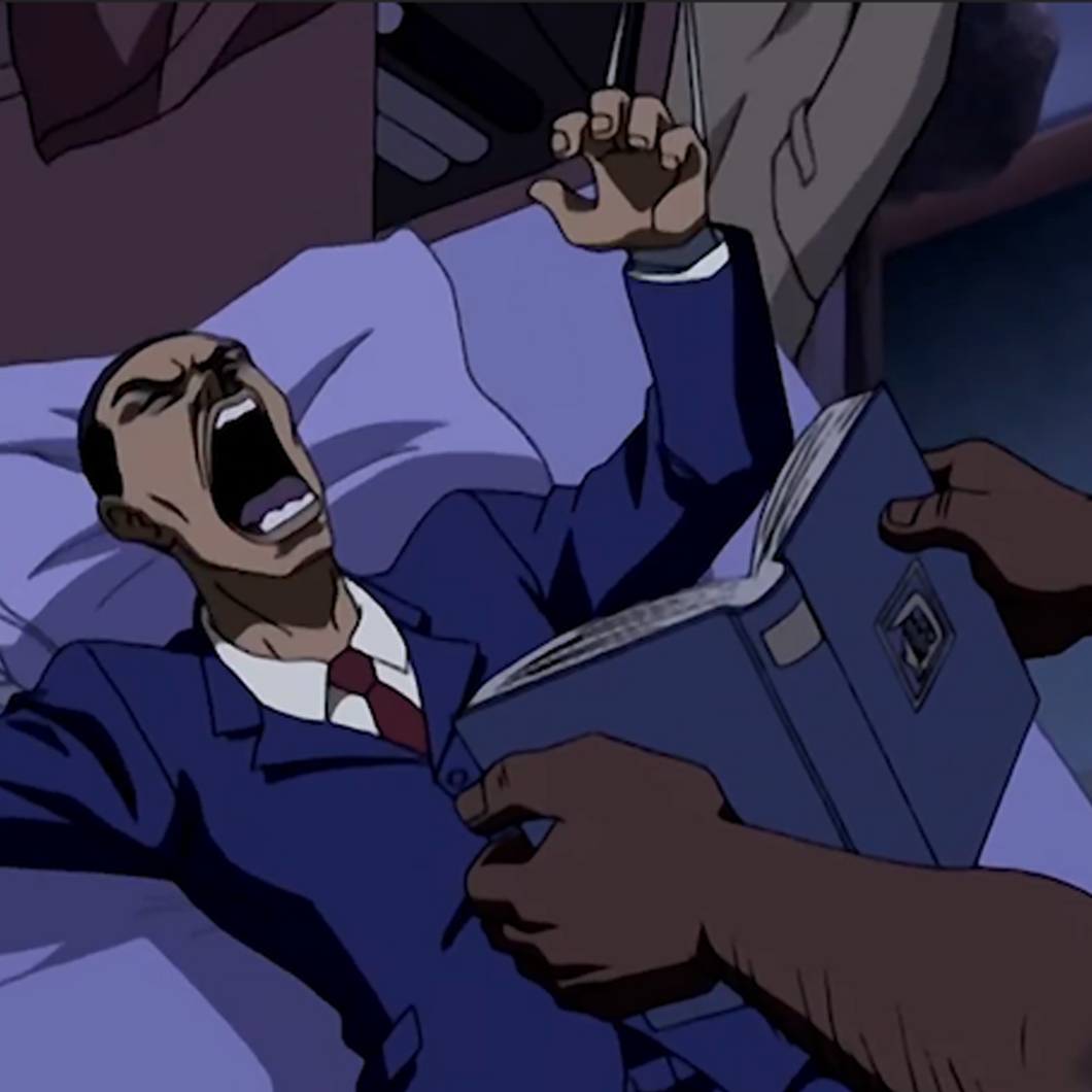 Read, Fella, Read Boondocks (Meme Template)