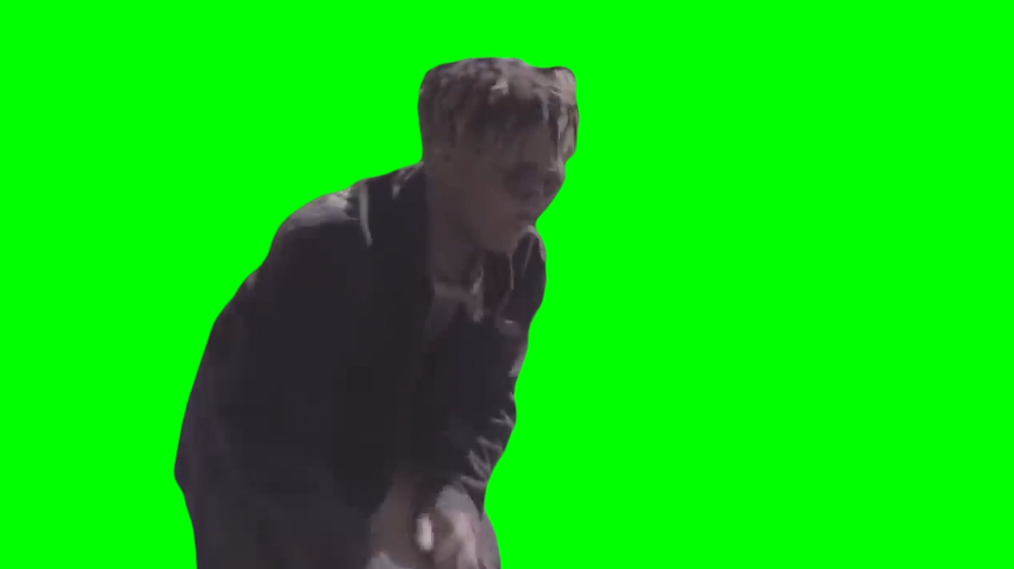 Juice Wrld playing Basketball - Dribbling and Shooting (Green Screen)