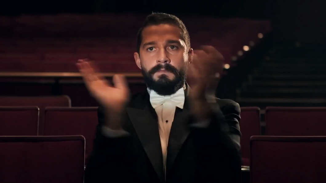 Shia LaBeouf Clapping (Green Screen)