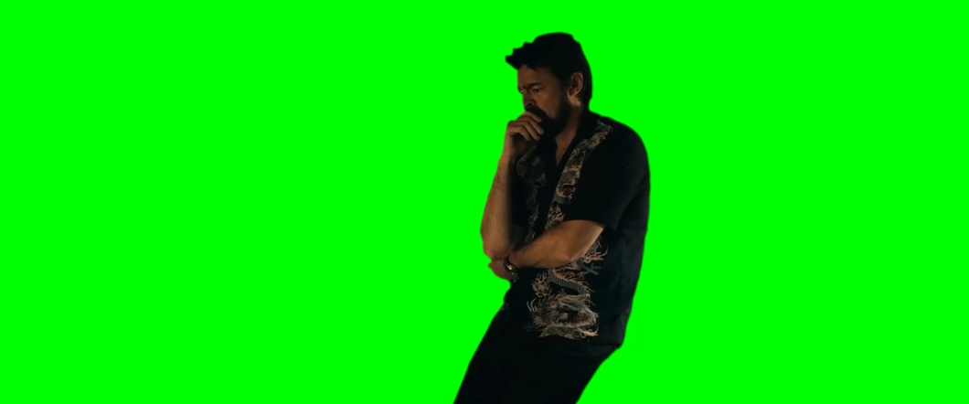 Billy Butcher Crying - The Boys (Green Screen)