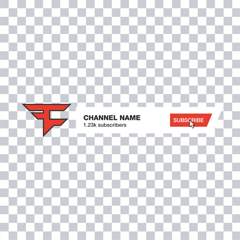 YouTube Subscribe (FaZe Clan Themed)