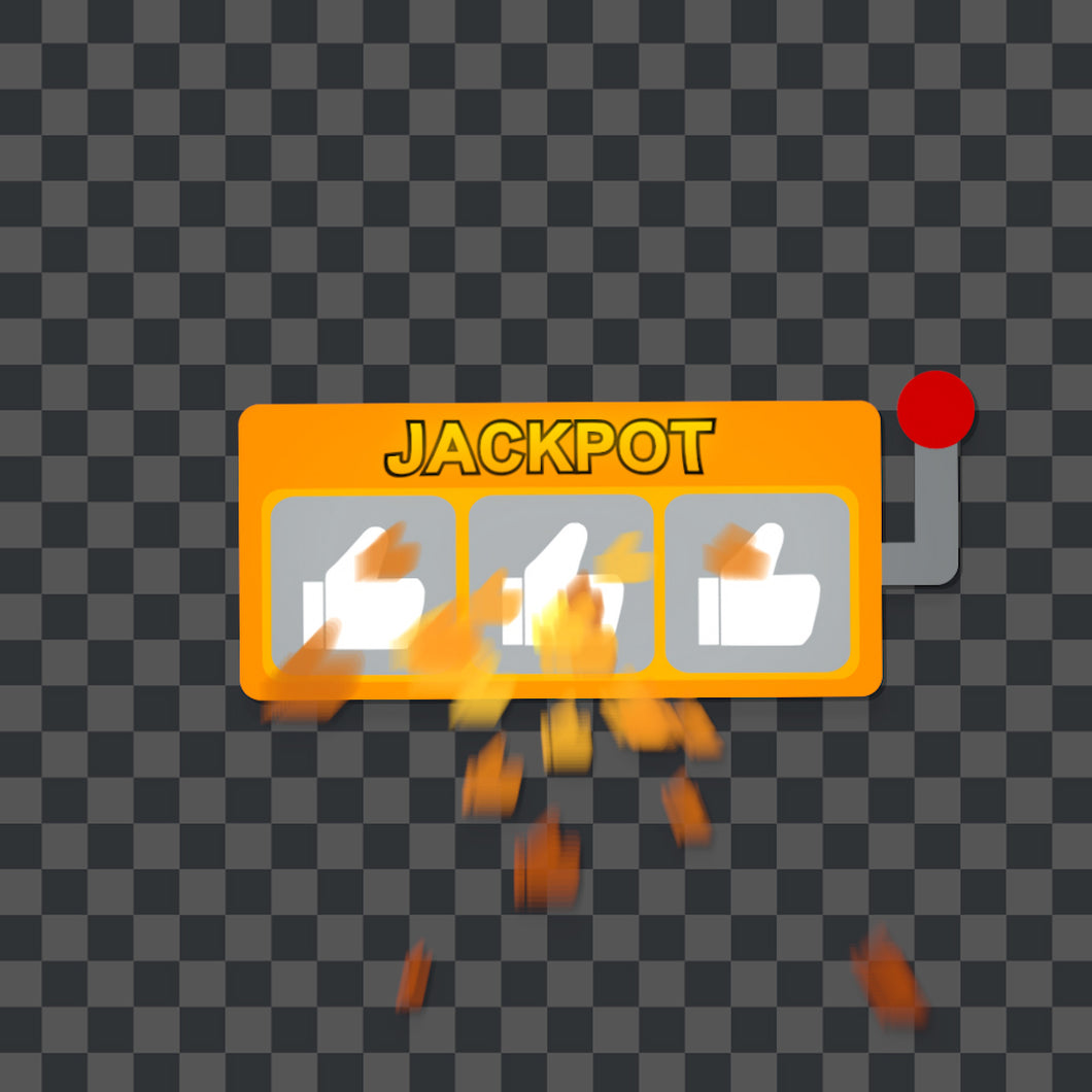 Like Thumbs Up Jackpot Animation