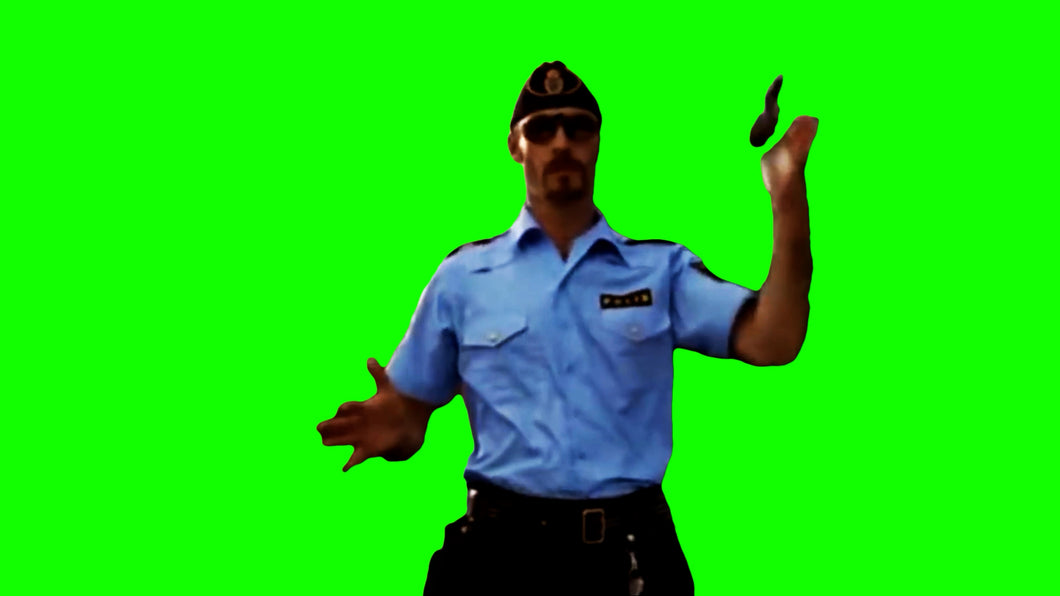 Benny The Supercop (Green Screen)