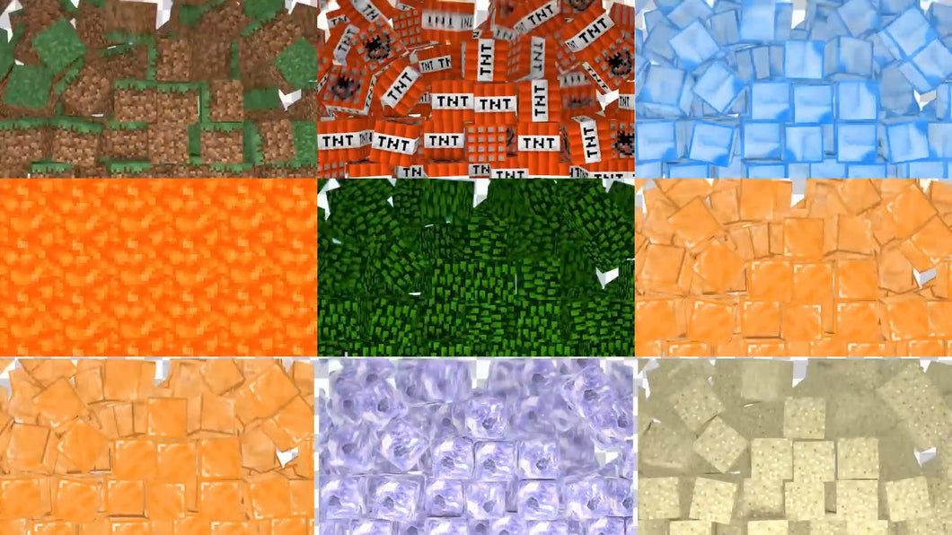 50 Minecraft Transitions Pack